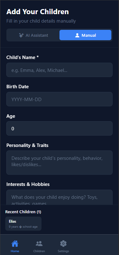 Character Management